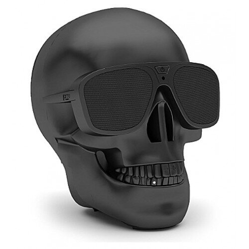 Jarre AeroSkull XS + Portable Bluetooth Speaker - Matte Black