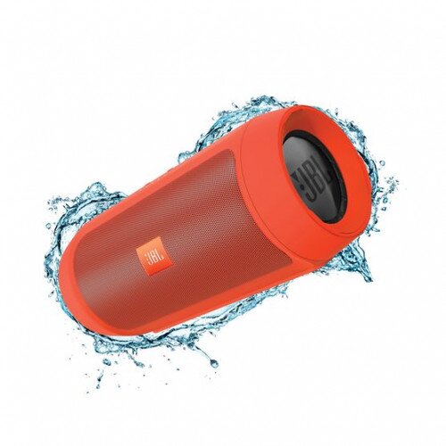 JBL Charge 2+ Splashproof Portable Bluetooth Speaker - Orange