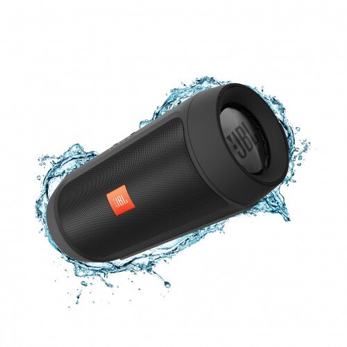 JBL Charge 2+ Splashproof Portable Bluetooth Speaker - Black