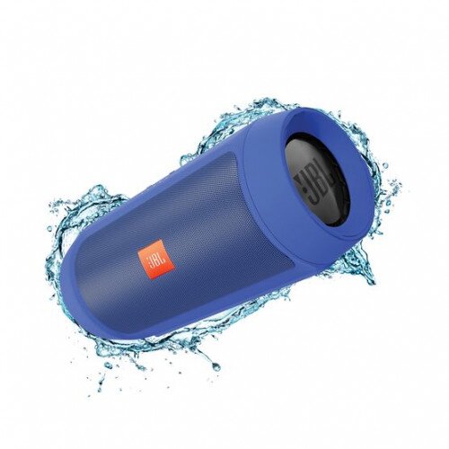 JBL Charge 2+ Splashproof Portable Bluetooth Speaker - Blue