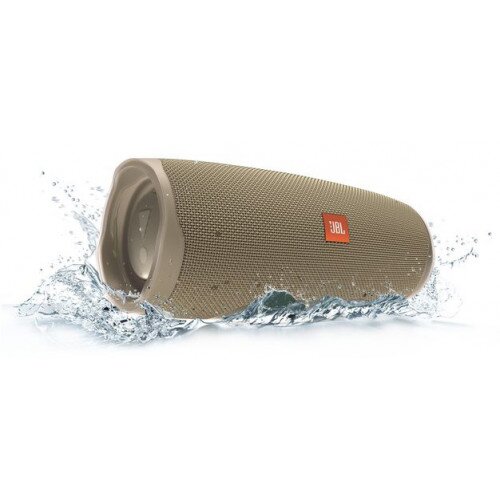 JBL Charge 4 Portable Bluetooth Speaker - Sand