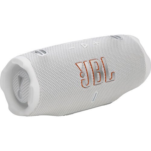 JBL Charge 6 Portable Waterproof Bluetooth Speaker - White