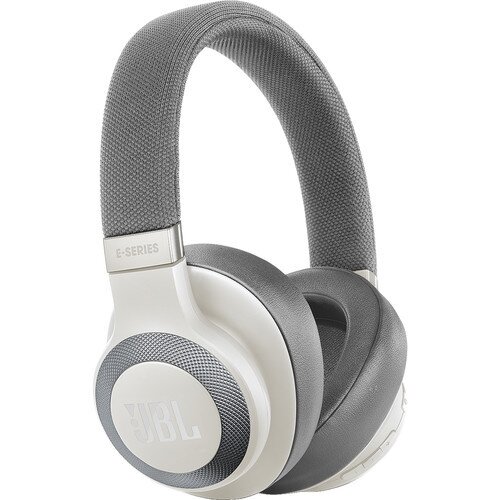 JBL E65BTNC Over Ear Headphones - White
