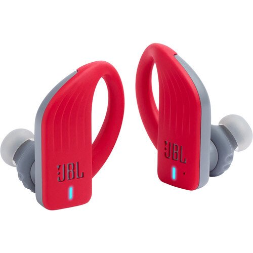 JBL Endurance Peak In-Ear Wireless Headphones - Red