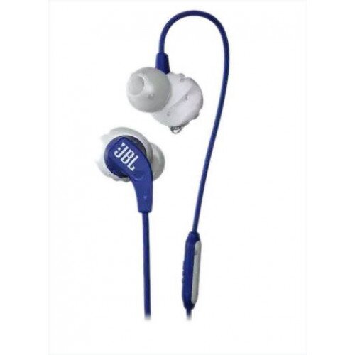 JBL Endurance Run Sweatproof Wired Sports In-Ear Headphones - Blue