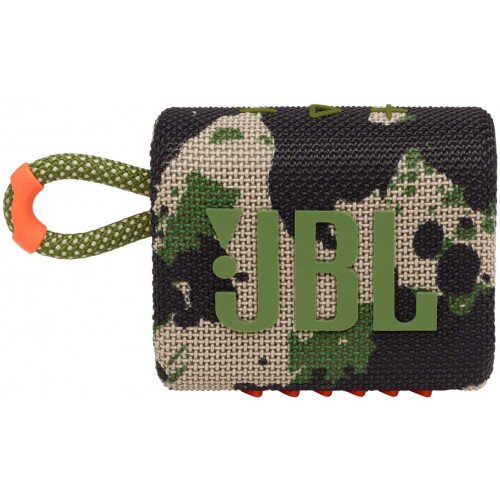 JBL GO 3 Portable Waterproof Speaker - Squad