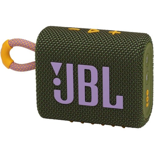 JBL GO 3 Portable Waterproof Speaker - Green