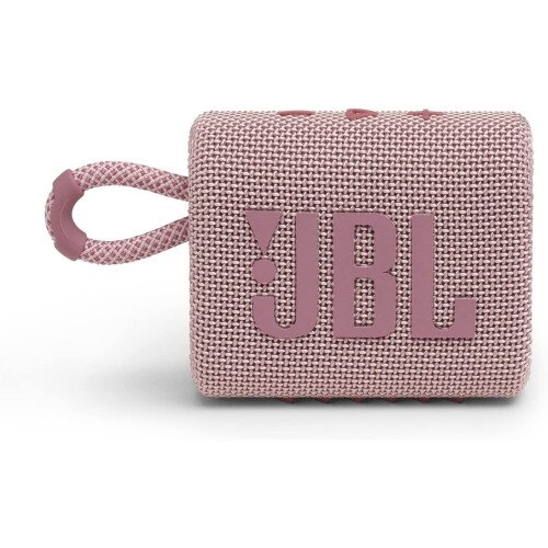 JBL GO 3 Portable Waterproof Speaker - Pink