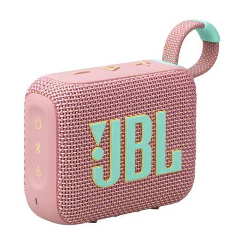 JBL Go 4 Ultra-Portable Bluetooth Speaker - Pink