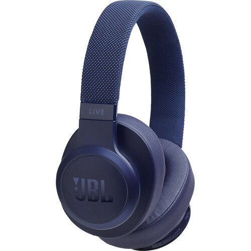 JBL LIVE 500BT Wireless Over-Ear Headphones - Blue