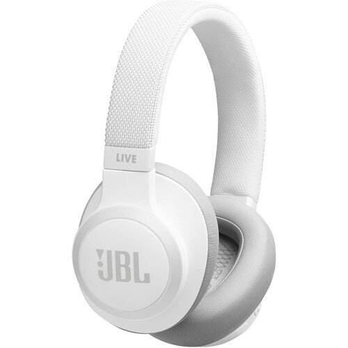 JBL LIVE 650BTNC Wireless Over-Ear NC Headphones - White