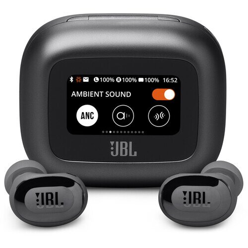 JBL Live Buds 3 True Wireless Noise-Cancelling Bud-Type Earbuds - Black