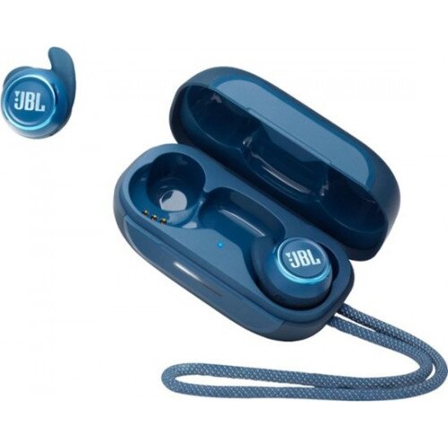 JBL Reflect Mini NC Waterproof True Wireless Noise Cancelling Sport Earbuds - Blue