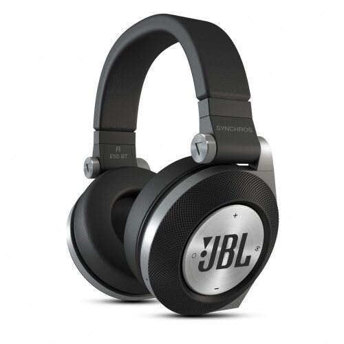 JBL Synchros E50BT Over-Ear Bluetooth Headphones - Black