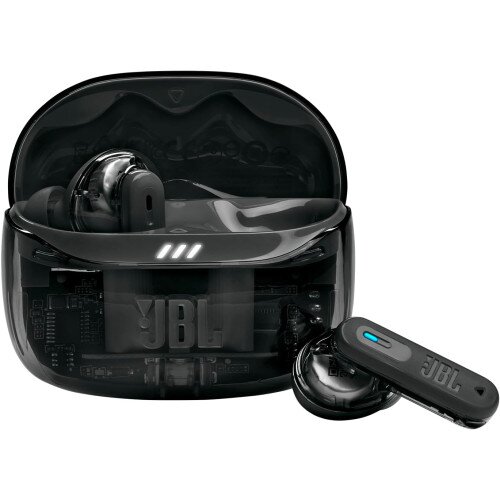 JBL Tune Beam 2 True Wireless Noise Cancelling Earbuds - Ghost Black