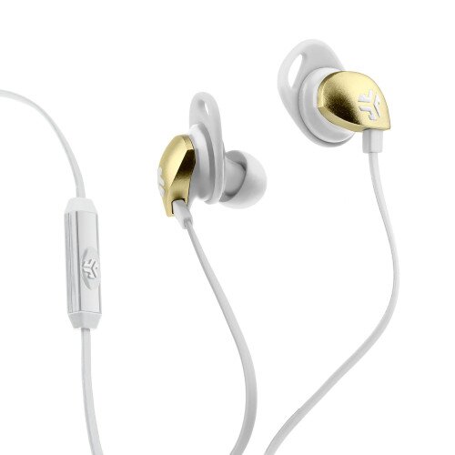 JLab Audio Epic Premium Earbuds - Glitter Gold/Cloud