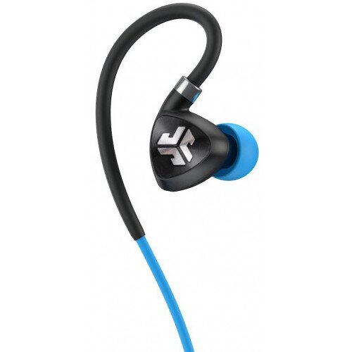 JLab Audio Fit Sport 2.0 Wireless Fitness Earbuds - Black / Blue