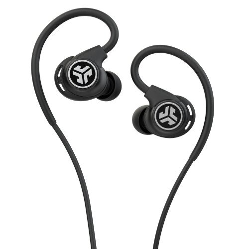 JLab Audio Fit Sport 3 Fitness Wired Earbuds - Black