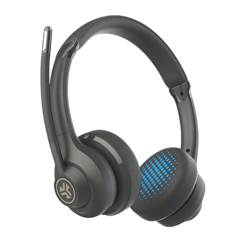 JLab Audio GO Work 2nd Gen Wireless & Wired On-Ear Headset