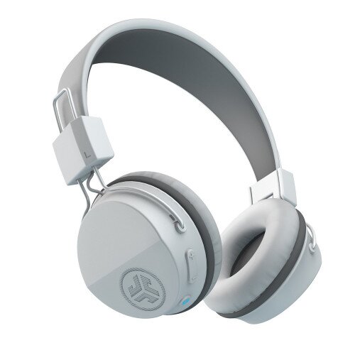 JLab Audio Neon Bluetooth Wireless On-Ear Headphones - White