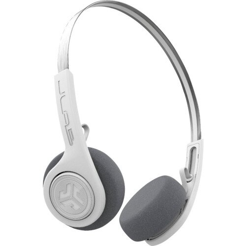 JLab Audio Rewind Wireless Retro Headphones - White