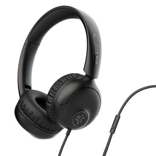 JLab Audio Studio 2 Wired On-Ear Headphones - Black