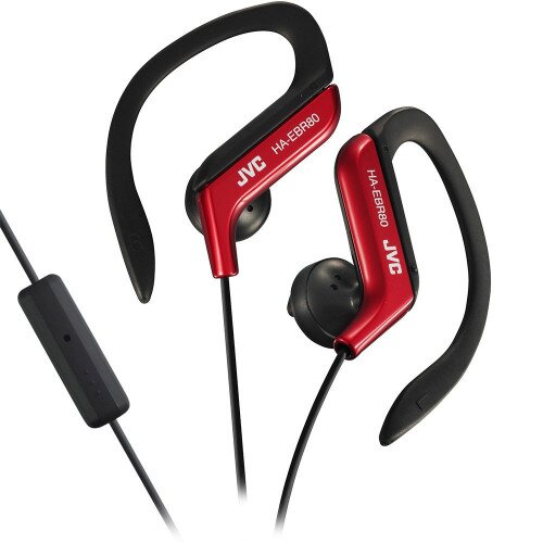 JVC HA-EBR80 In-Ear Wired Headphones - Red