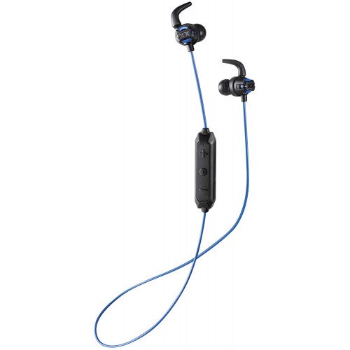 JVC HA-ET103BT Wireless Fitness Bluetooth Headphones - Blue