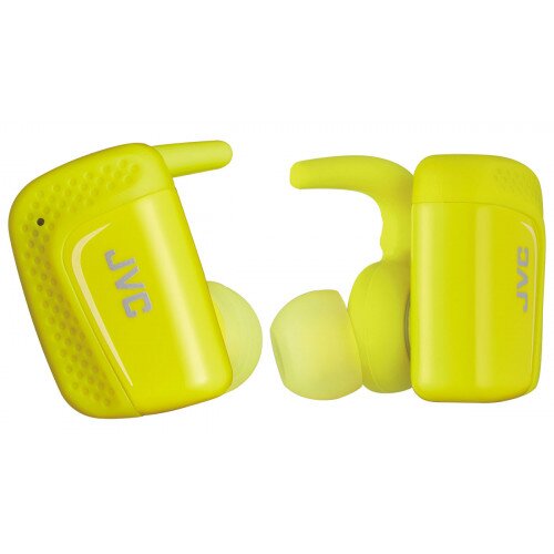 JVC HA-ET90BT Wireless Sport Headphones - Yellow