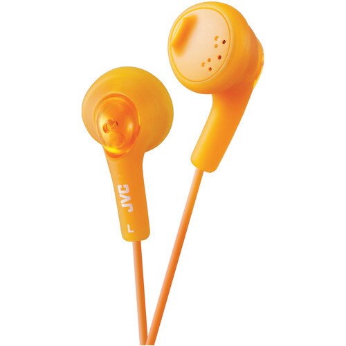 JVC HA-F160 Gumy In Ear Headphones - Orange