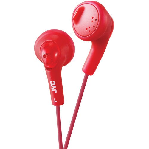 JVC HA-F160 Gumy In Ear Headphones - Red