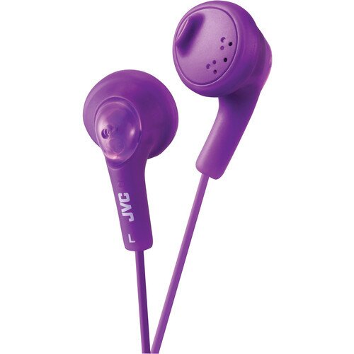 JVC HA-F160 Gumy In Ear Headphones - Violet