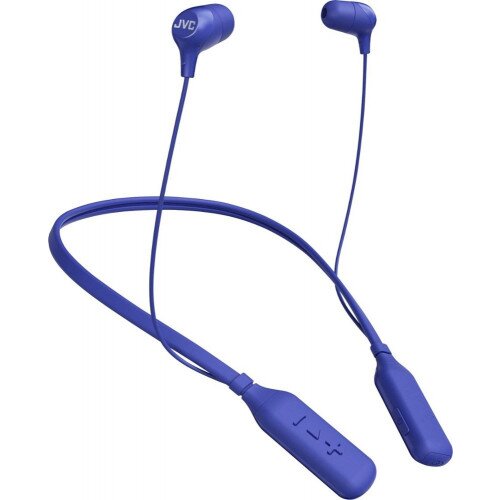 JVC HA-FX39BT Lightweight Neckband Wireless Headphones - Blue