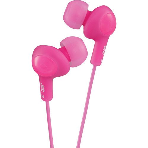 JVC HA-FX5 Gumy Plus Inner Ear Headphones - Pink