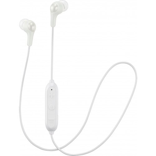 JVC HA-FX9BT Gumy Bluetooth Wireless Headphones - White