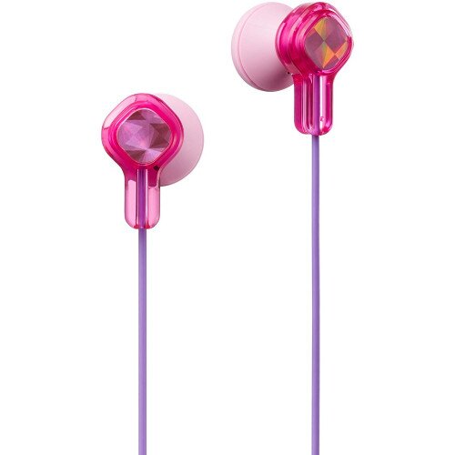 JVC HA-KD1 Kid's In-Ear Wired Headphones - Pink