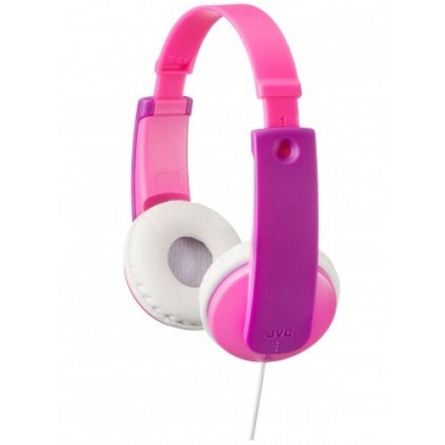 JVC HA-KD7 Kid's On-Ear Wired Headphones - Pink