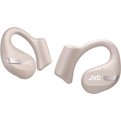 JVC Nearphone Plus Open Ear Truly Wireless Earbuds - Beige