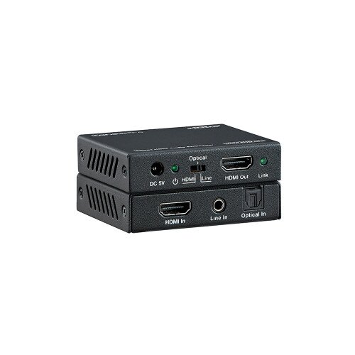 KanexPro HDMI 2.0 Audio Embedder 18Gbps HDCP 2.2 4K 60Hz