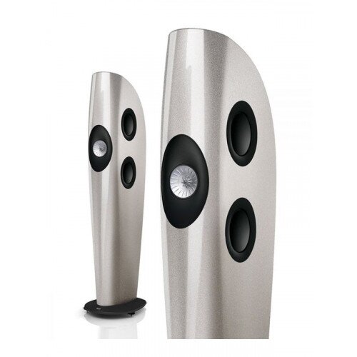 KEF Blade TWO Floorstanding Loudspeakers - Light Metallic Silver