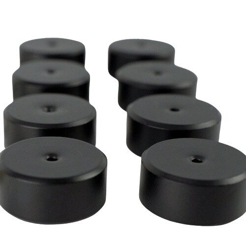KEF Floor Protector Discs - Aluminum - Black