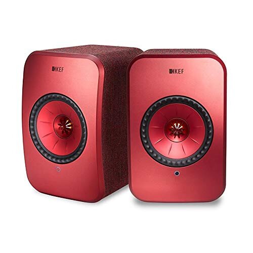 KEF LSX Wireless Music System - Red