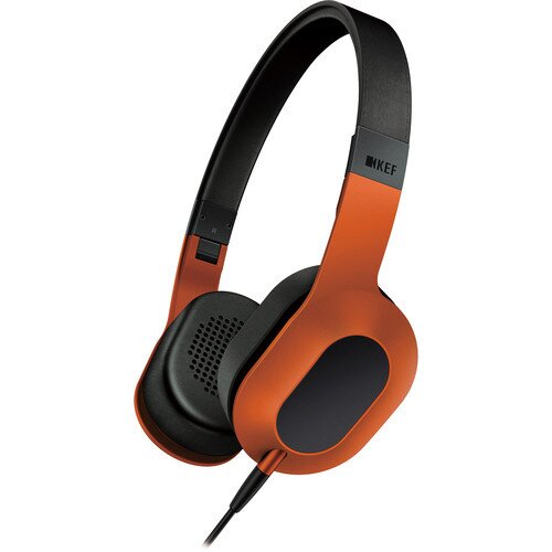 KEF M400 On-Ear Headphones - Sunset Orange