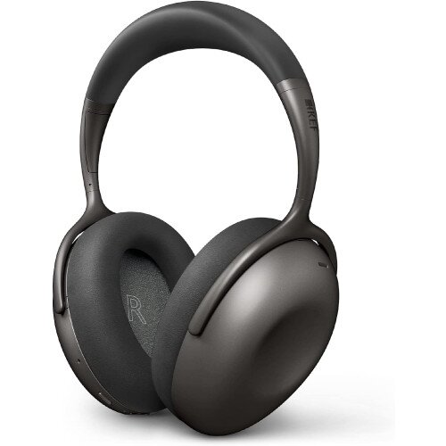 KEF Mu7 Noise Cancelling Over-Ear Wireless Headphones - Charcoal Grey