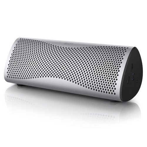 KEF MUO Portable Bluetooth Speaker - Light Silver
