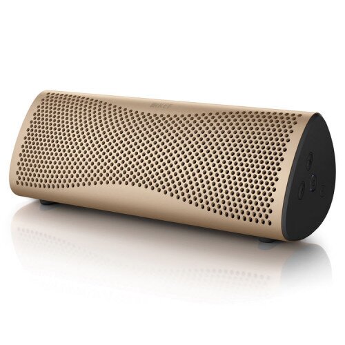 KEF MUO Portable Bluetooth Speaker - Horizon Gold