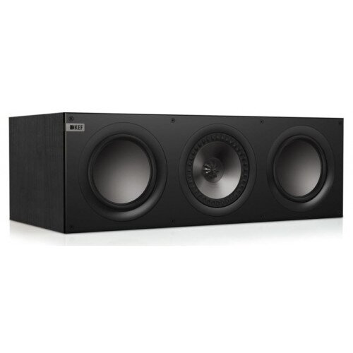 KEF Q600c Center Channel Speaker - Black Oak