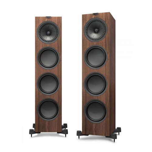 KEF Q950 Floorstanding Speaker Pair - Walnut