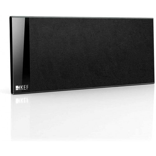 KEF T101c UltraThin Center Channel Speaker - Black