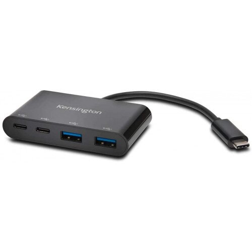 Kensington CH1000 USB-C 4-Port Hub with SuperSpeed Data Transfer